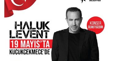 Haluk Levent 19 Mayıs'ta Küçükçekmece'de