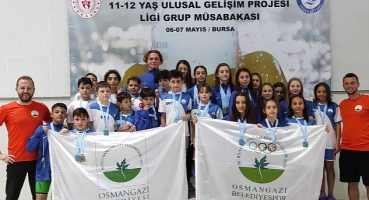 Osmangazili kulaçlar Bursa'ya damga vurdu