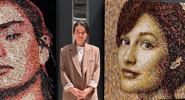 Sanatçı Deniz Sağdıç'ın atık malzemelerle ürettiği portreler, İstanbul Cevahir'de ziyaretçilerle buluşuyor