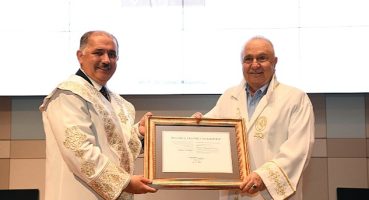 Bedrettin Dalan'a İTÜ'den Fahri Doktora Unvanı