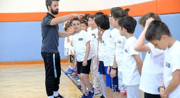Konya Büyükşehir Belediyespor Altyapı Seçmelerinde Yarınların Basketbolcularını Aradı