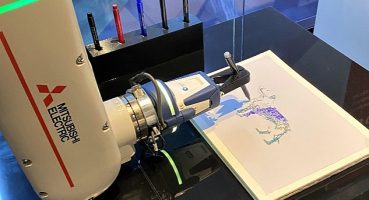 Mitsubishi Electric kolaboratif robotu Melfa Assista Win Eurasia Fuarı'nda ilk defa resim çizecek