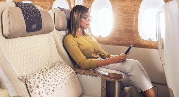 Tüm Emirates yolcuları artık uçuşları sırasında ücretsiz Wi-Fi bağlantısından yararlanabiliyorlar