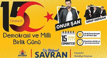 Başkan Savran'dan 15 Temmuz Daveti