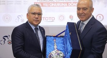 Cumhuriyetin 100.Yılında Sivas'tan Ankara'ya Uluslararası Bisiklet Turu Basın Lansmanı Yapıldı-25 Temmuz 2023