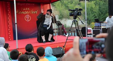 Konser ve Eğlenceli oyunlar bir arada 