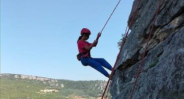 Küçük Dağcılar Uygulamalı Eğitimde Performanslarını Sergiledi