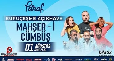 Mahşer-i Cümbüş, Paraf Kuruçeşme Açıkhava Sahnesinde yıldızların altında büyülü bir doğaçlama gösterisiyle seyircisi ile buluşuyor