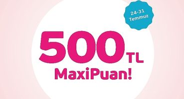 MediaMarkt'la 500 TL MaxiPuan fırsatı