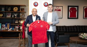 Tayfun Canlı'dan TFF Başkanı Büyükekşi'ye ziyaret