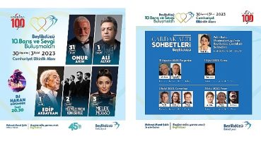 10. Barış ve Sevgi Buluşmaları Başlıyor