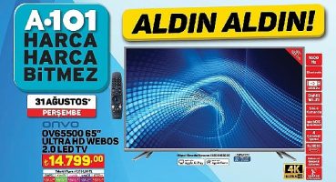 A101'de Birbirinden Çeşitli Teknolojik Ürünler 31 Ağustos Günü Satışta
