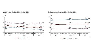 TÜİK: Mevsim etkisinden arındırılmış işsizlik oranı %9,6 seviyesinde gerçekleşti