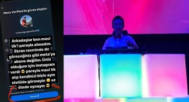 Ünlü DJ Mahmut Görgen'den Instagram Mavi Tik Tartışması
