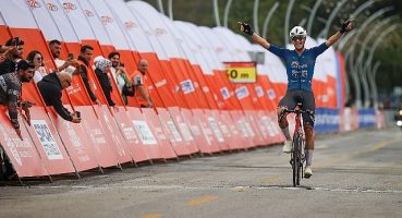 Daniel Stampe Şile'de zafere pedalladı