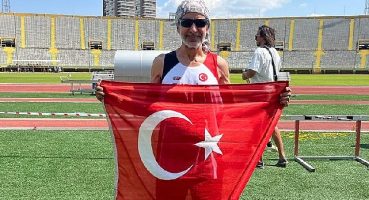 Egeli akademisyen Prof. Dr. Levent Ballice “32. Balkan Masterler Atletizm Şampiyonası"nda ikinci oldu