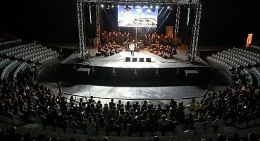 Hatay Medeniyetler Korosu'ndan 92. İEF'de teşekkür konseri