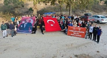 Aydınlılar Cumhuriyet'in 100. Yılını 'Trekking' Etkinliğiyle kutladı