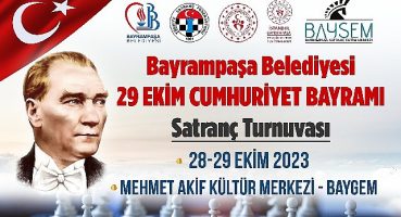 Bayrampaşa Belediyesi, Cumhuriyetin 100. yılı satranç turnuvası düzenliyor