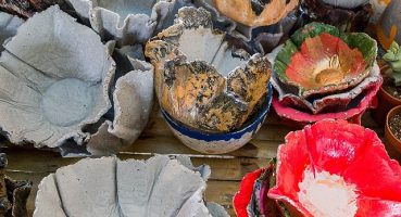 Çocuklar için 'Kağıt Hamurundan Kap Boyama Atölyesi' Trump Art Gallery'de