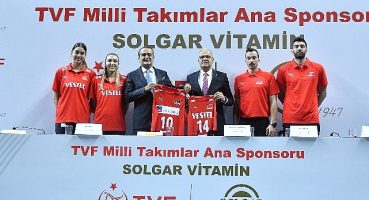 Türkiye Voleybol Federasyonu ile Solgar Vitamin Sponsorluk Anlaşmasını İmzaladı