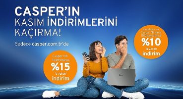 Casper 'dan kasım ayına özel indirim fırtınası