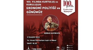 Cumhuriyet Söyleşileri Dr. Serdar Şahinkaya ile devam ediyor