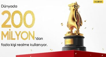Dünyada 200 Milyondan Fazla Kişi realme Kullanıyor! realme, Dünya Çapındaki Kullanıcılarıyla Birlikte Büyüyerek, Küresel Pazarları Fethetmek için Pazar Trendlerine Meydan Okuyor