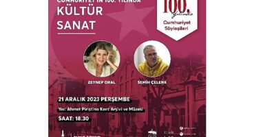 Cumhuriyet Söyleşileri Zeynep Oral ve Semih Çelenk ile devam ediyor