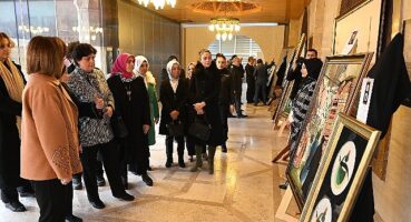 “Keçenin Vuslata Yolculuğu" Sergisi Konya Büyükşehir'in Ev Sahipliğinde Açıldı