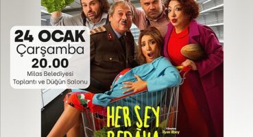 Yasemin Yalçın Tiyatrosu ile Her şey bedava 24 Ocak'ta Milas'ta