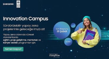 ''Innovation Campus'' Programı kapsamında genç kadınlara özel açılan yeni yapay zeka sınıfının başvuruları başladı