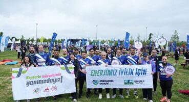 CK Enerji çalışanları, İstanbul Yarı Maratonu'nda kanserle mücadele için koştu