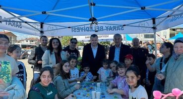 Saray Belediyesi 23 Nisan Çocuk Şenliği'ne yoğun ilgi