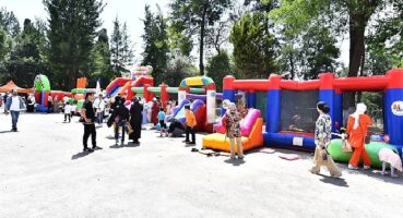 19 Mayıs coşkusu kenti sardı Gençlik Bayramı’nda çocuklar da doyasıya eğlendi