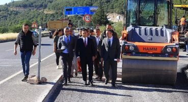 Başkan Aras, Adliye – Yeni Otogar Yolunda İncelemelerde Bulundu