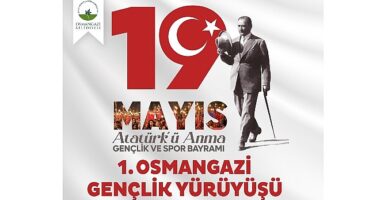 Haluk Levent’in katılımıyla ‘Osmangazi Gençlik Yürüyüşü’