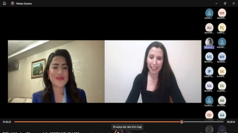 Gazeteci İlknur Yılmaz, İstinye Üniversitesi’nde Dijital Medya Okuryazarlığı Dersinin Konuğu Oldu