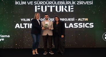 Altınyıldız Classics, İklim ve Sürdürülebilirlik Ödülleri’nde “Yılın Geri Dönüşüm Projesi” Kategorisinde Altın Ödül Kazandı